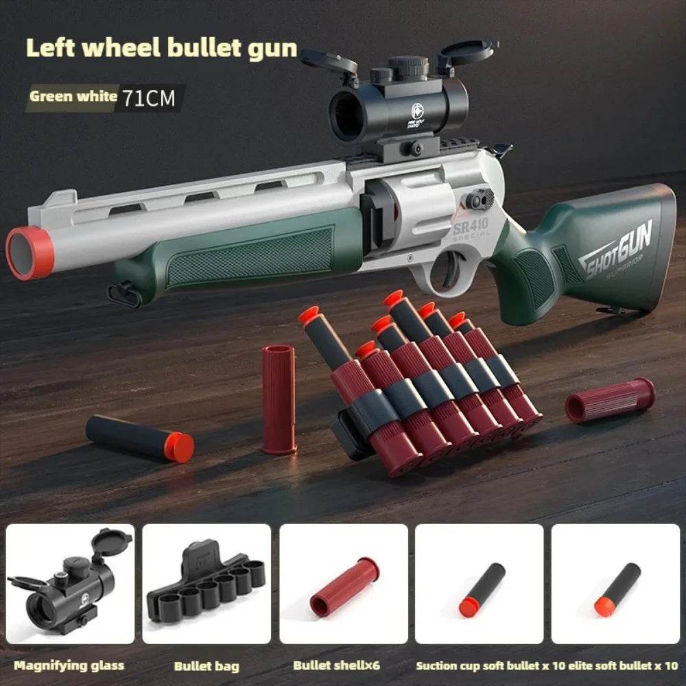Premium Toy Gun Shell Thrower Soft Bullets for Kids - ToylandEU
