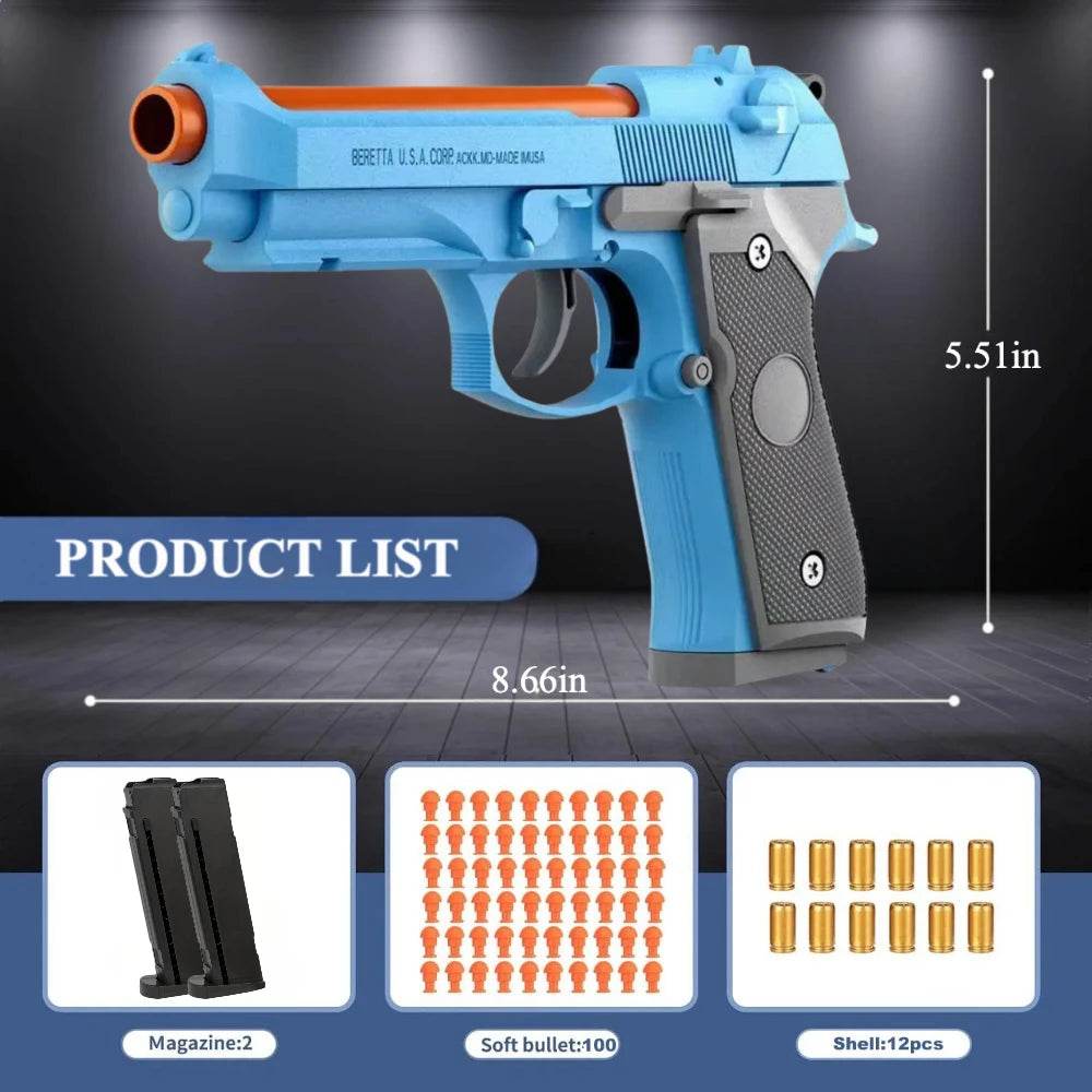 Premium Toy Pistol Shell Ejection Mechanism For Kids - ToylandEU