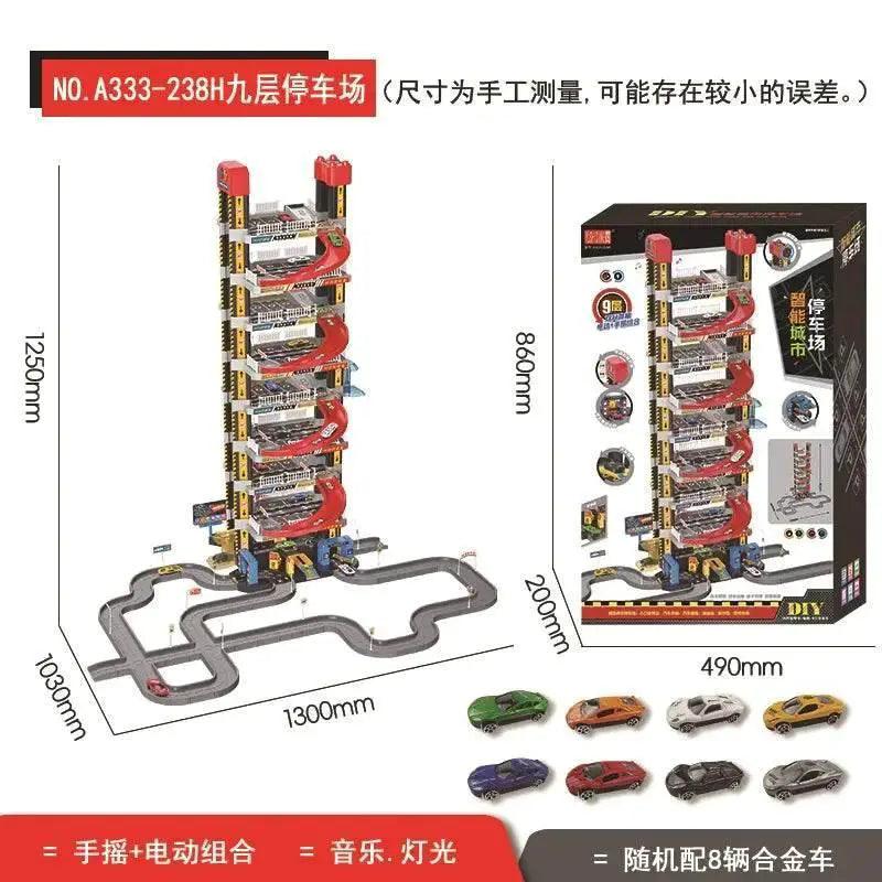  Premium Toy Track Set Parking Lot Toyland EU -  ToylandEU™
