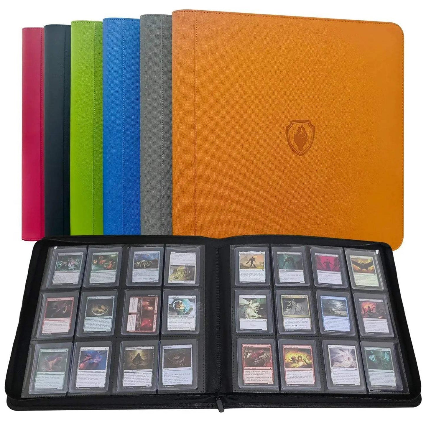 Premium Trading Card Binder With 12 Pocket Double Sided Pages - ToylandEU
