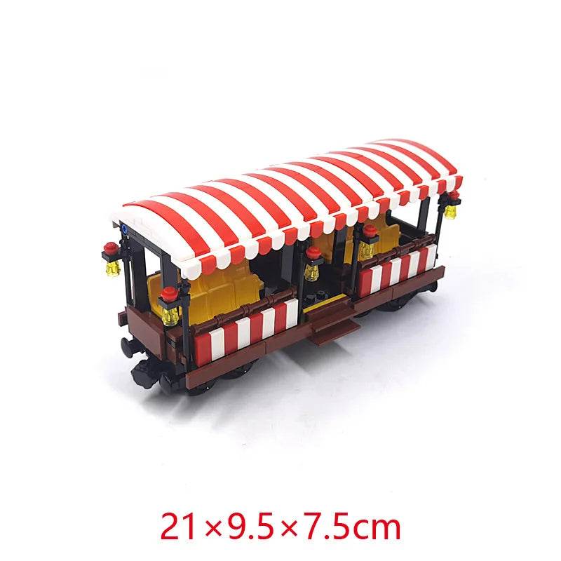 Premium Train Carriage Model Coal Transport For Builders - ToylandEU