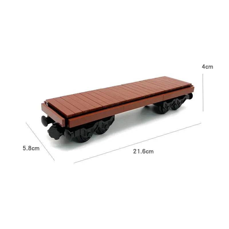 Premium Train Carriage Model Coal Transport For Builders - ToylandEU