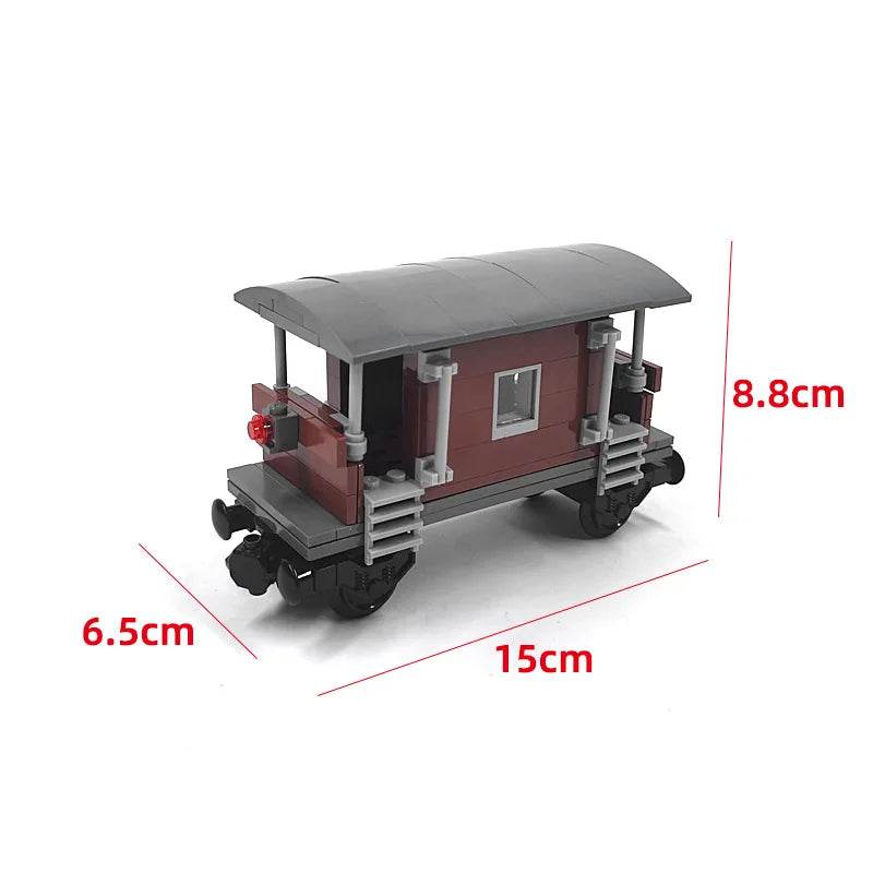 Premium Train Carriage Model Coal Transport For Builders - ToylandEU