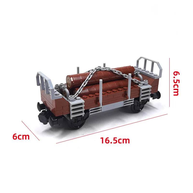 Premium Train Carriage Model Coal Transport For Builders - ToylandEU