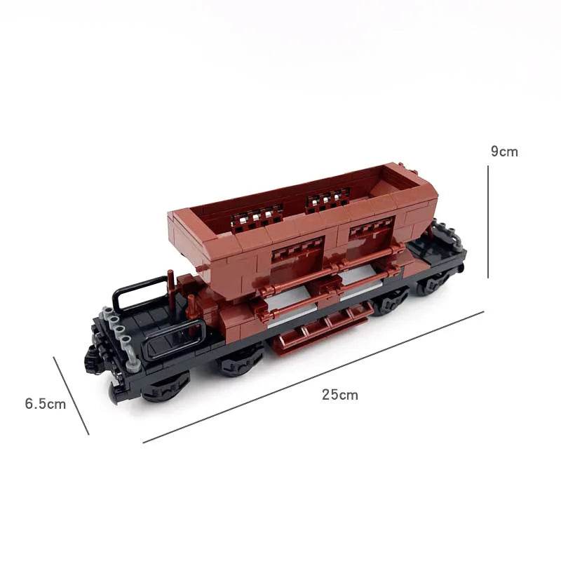 Premium Train Carriage Model Coal Transport For Builders - ToylandEU
