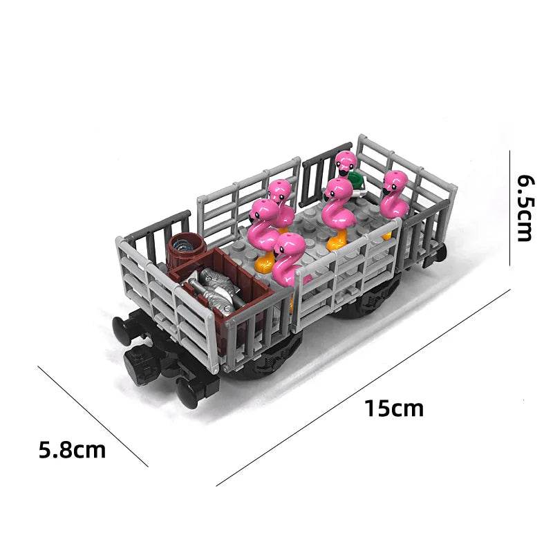 Premium Train Carriage Model Coal Transport For Builders - ToylandEU