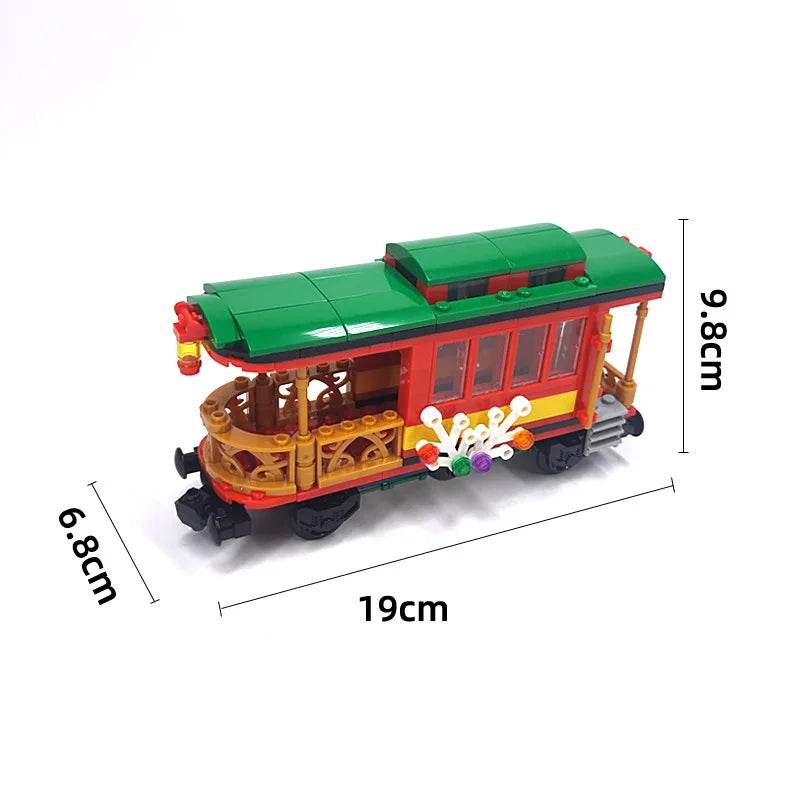 Premium Train Carriage Model Coal Transport For Builders - ToylandEU