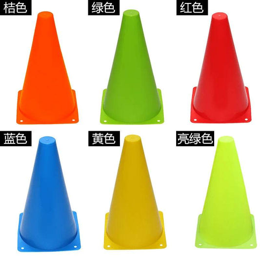 Premium Training Agility Cones 18cm Bright Colors For Football - ToylandEU