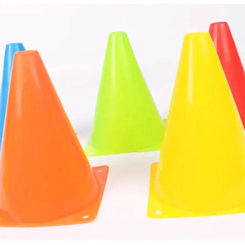 Premium Training Agility Cones 18cm Bright Colors For Football - ToylandEU