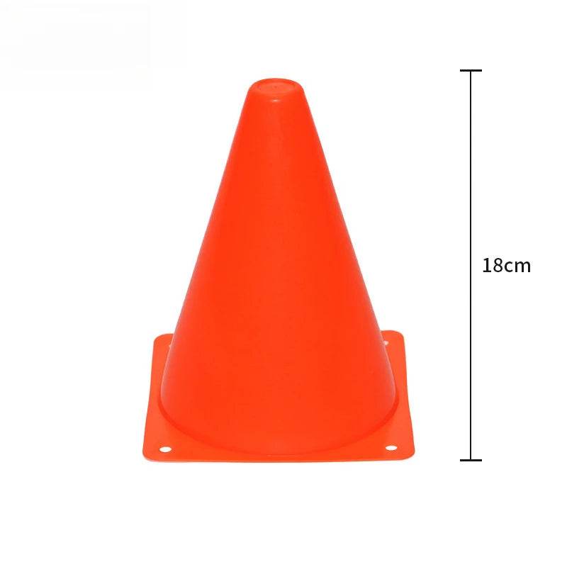 Premium Training Agility Cones 18cm Bright Colors For Football - ToylandEU