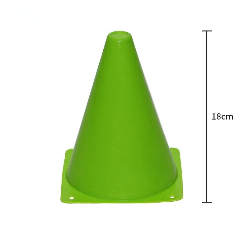 Premium Training Agility Cones 18cm Bright Colors For Football - ToylandEU