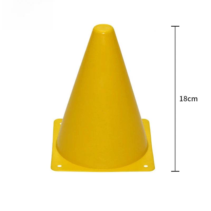 Premium Training Agility Cones 18cm Bright Colors For Football - ToylandEU