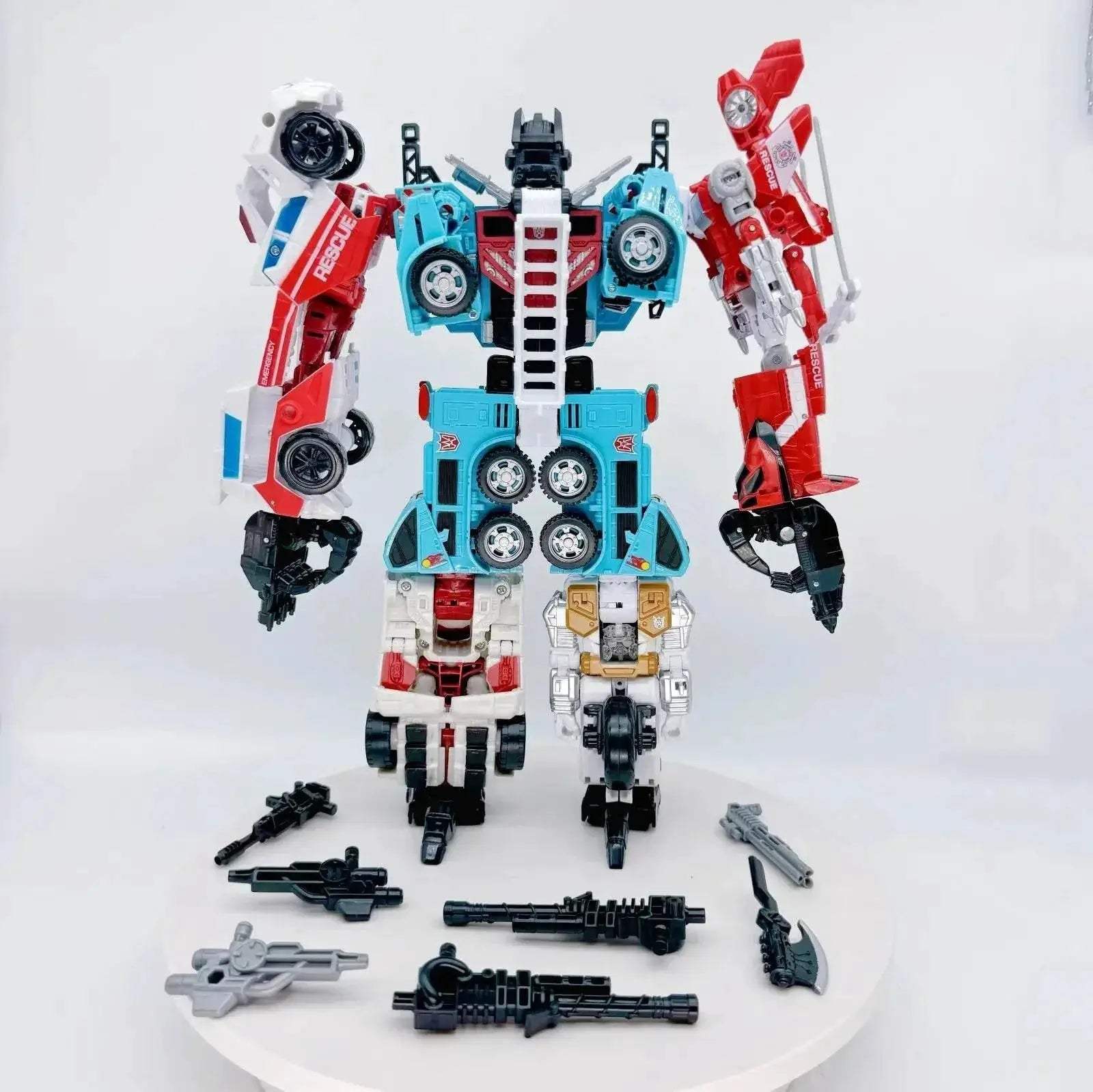 Premium Transformers Action Figure 5 In 1 For Kids Gift - ToylandEU