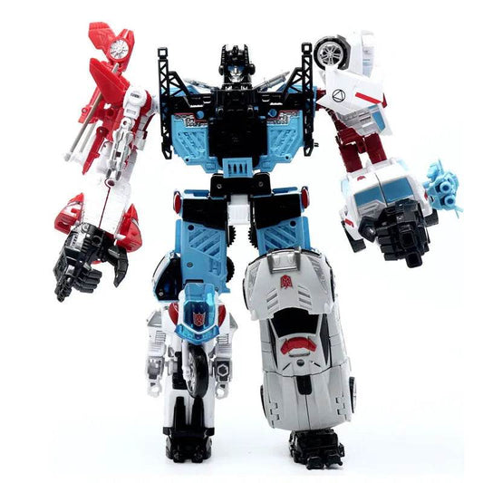 Premium Transforming Robot Toys 6in1 KO For Collectors - ToylandEU