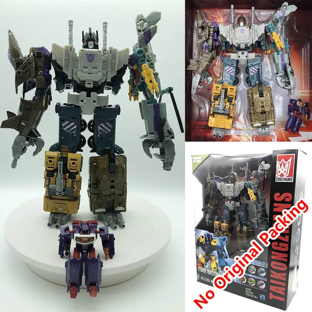 Premium Transforming Robot Toys 6in1 KO For Collectors - ToylandEU