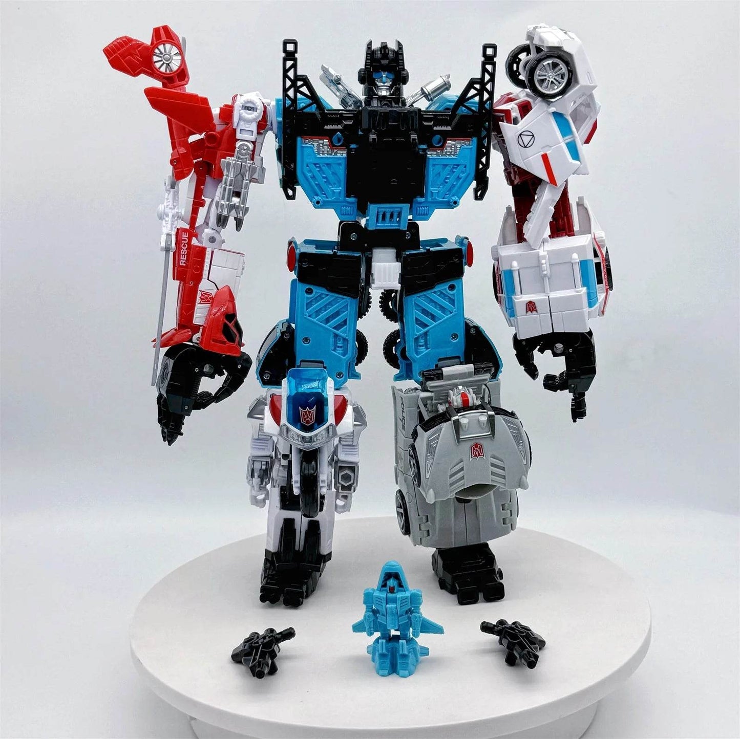 Premium Transforming Robot Toys 6in1 KO For Collectors - ToylandEU