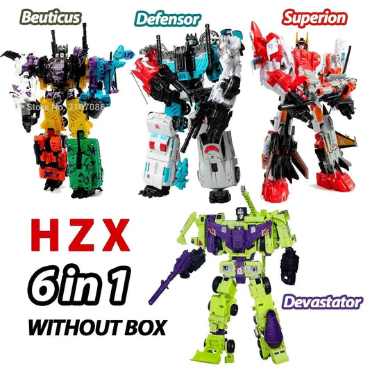  Premium Transforming Robot Toys 6in1 KO Toyland EU -  ToylandEU™