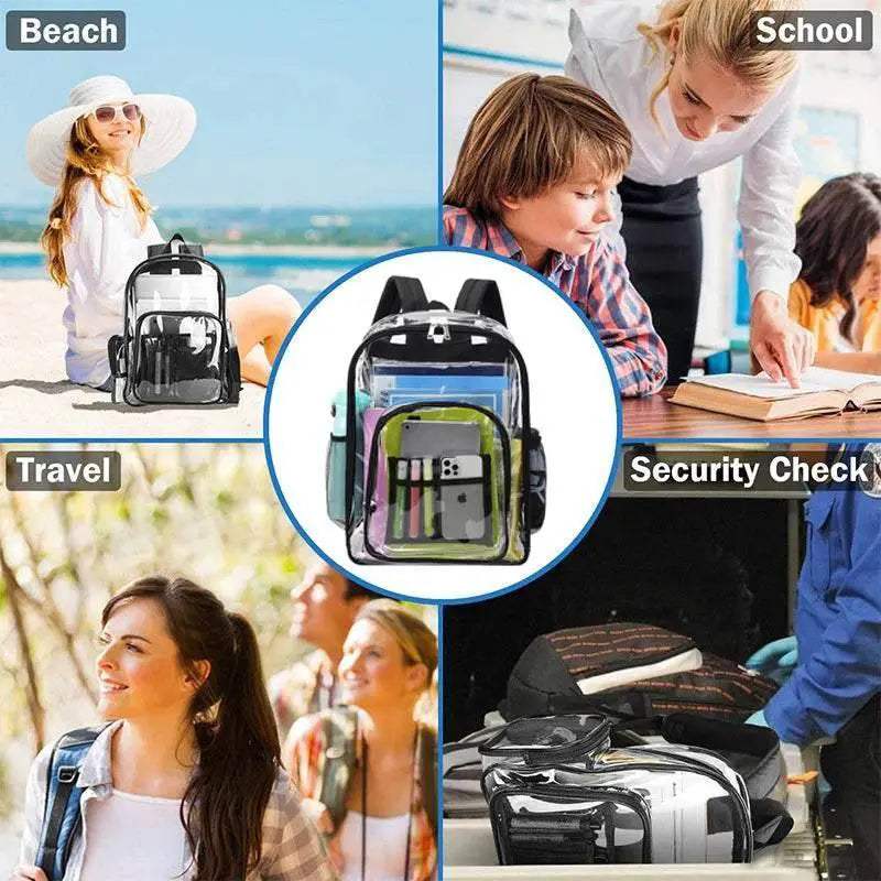 Premium Transparent Shoulder Bag Large Waterproof Unisex - ToylandEU