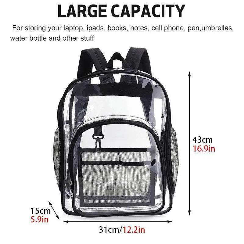 Premium Transparent Shoulder Bag Large Waterproof Unisex - ToylandEU
