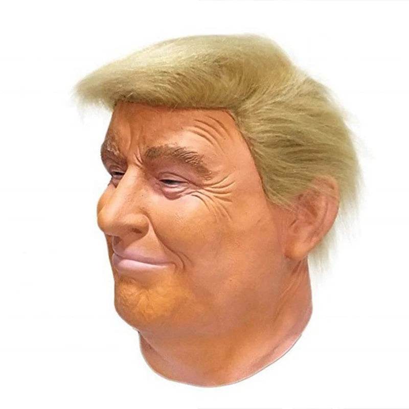 Premium Trump Latex Mask Realistic Celebrity Look For Adult Men - ToylandEU