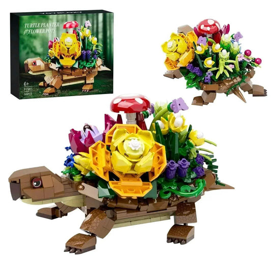  Premium Turtle Flower Planter 510 Blocks Toyland EU -  ToylandEU™
