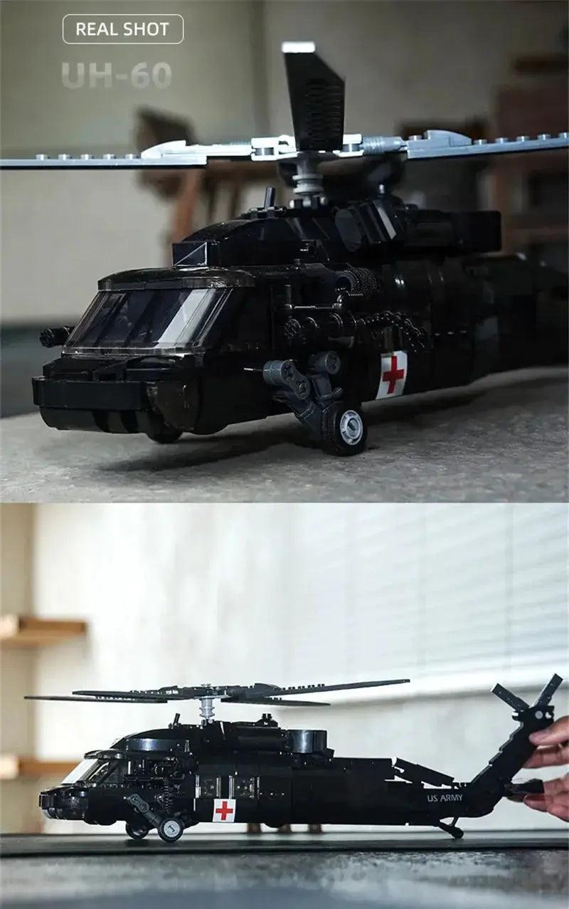  Premium UH60L Helicopter 692Pcs Blocks Toyland EU -  ToylandEU™