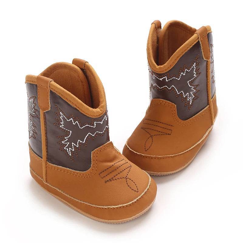 Premium Ultra Soft Baby Boots Soft PU AntiSlip Non Skid Sole For 0 To 18 Months Walking - ToylandEU