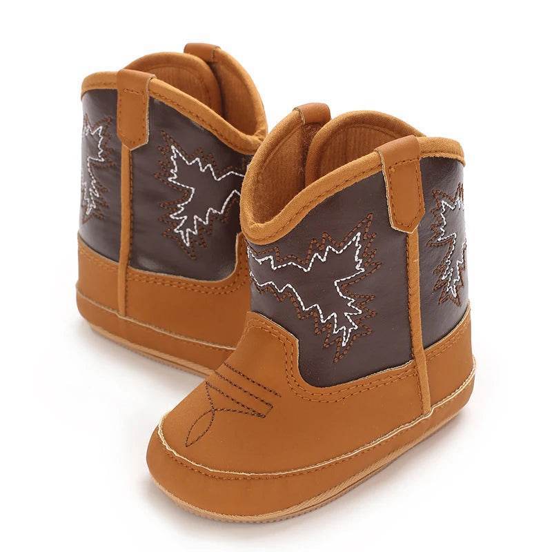Premium Ultra Soft Baby Boots Soft PU AntiSlip Non Skid Sole For 0 To 18 Months Walking - ToylandEU
