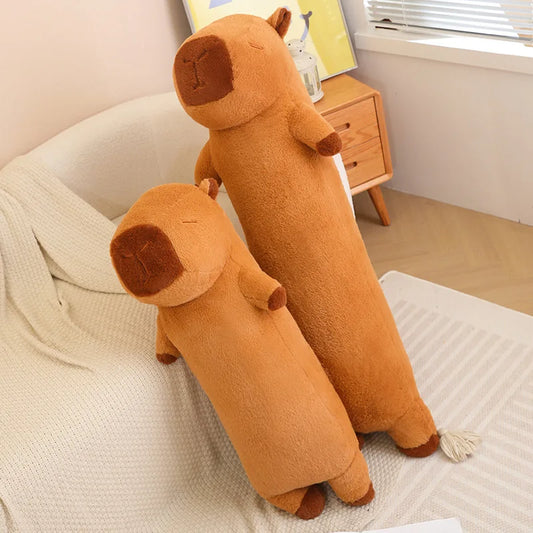 Premium Ultra Soft Capybara Plush Toy Pillow Giant 120cm Gift For Girlfriend Birthday - ToylandEU