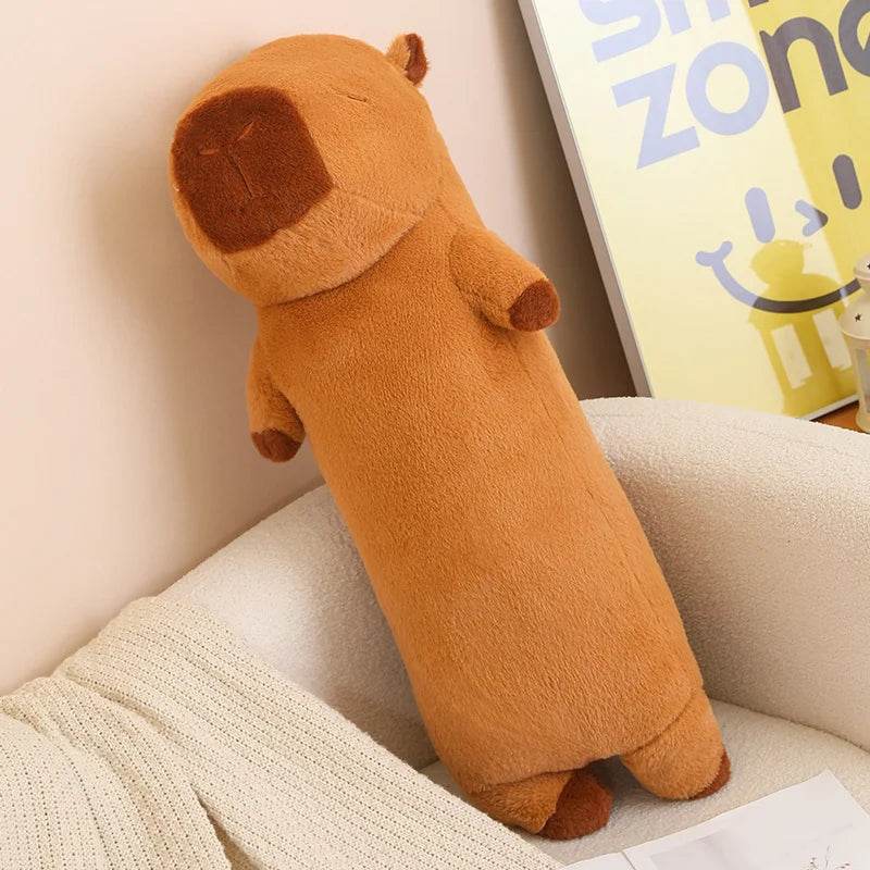 Premium Ultra Soft Capybara Plush Toy Pillow Giant 120cm Gift For Girlfriend Birthday - ToylandEU