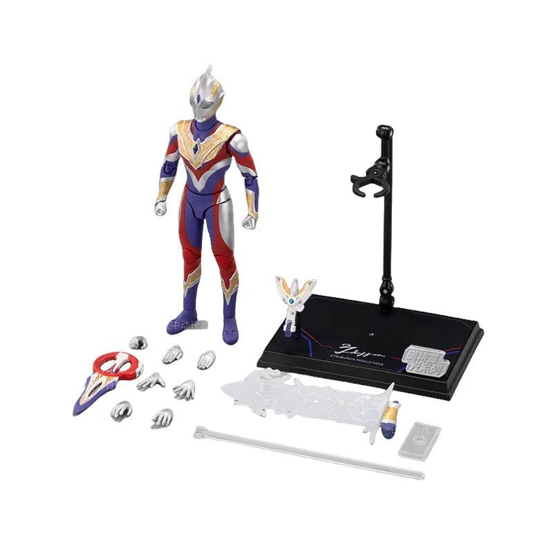 Premium Ultraman Tiga Action Figure With Joints For Adults - ToylandEU