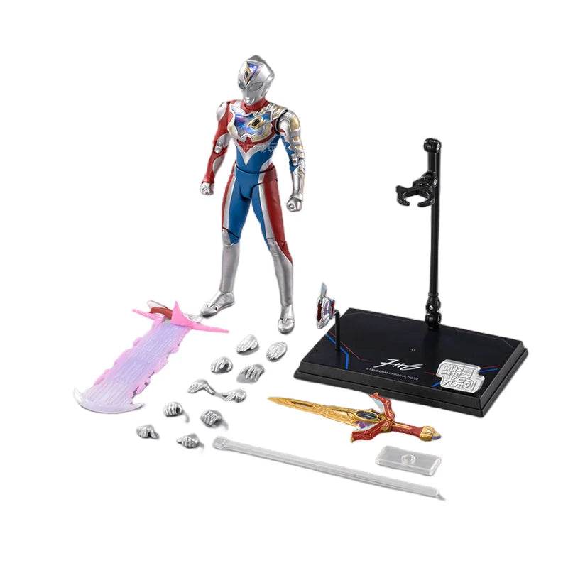 Premium Ultraman Tiga Action Figure With Joints For Adults - ToylandEU