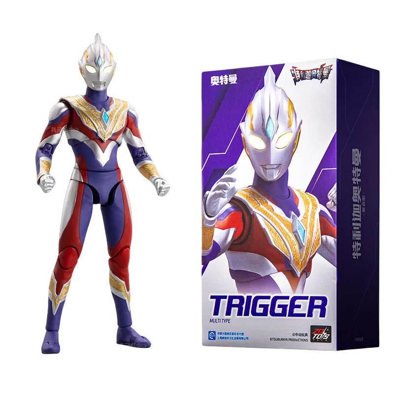 Premium Ultraman Tiga Action Figure With Joints For Adults - ToylandEU