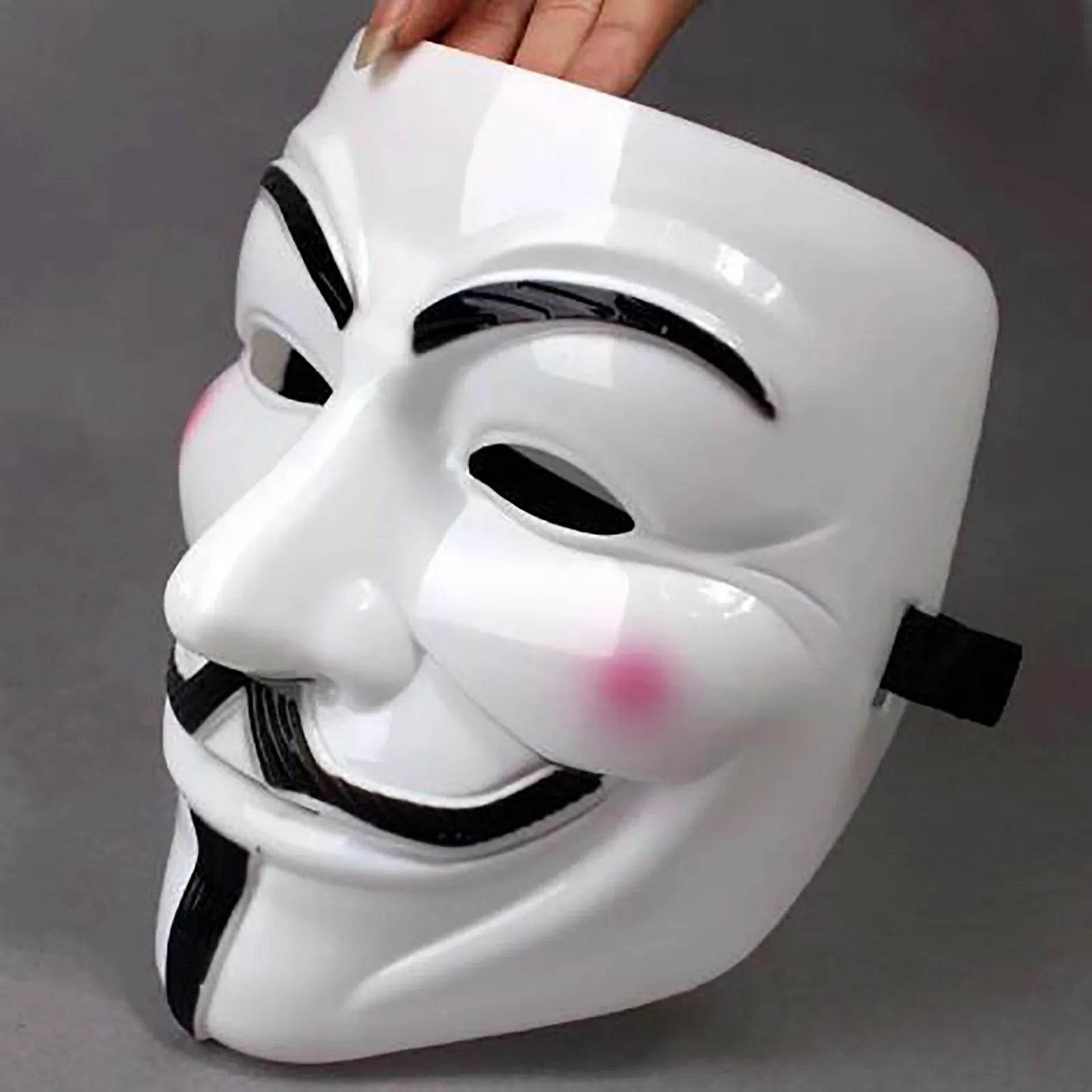 Premium V For Vendetta Mask Cosplay Lightweight For Adults - ToylandEU