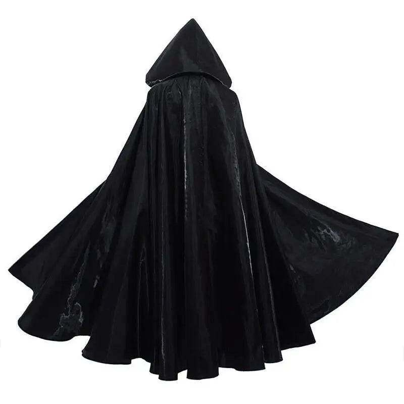 Premium Vampire Robe Hooded Long Cloak Adult Cosplay - ToylandEU