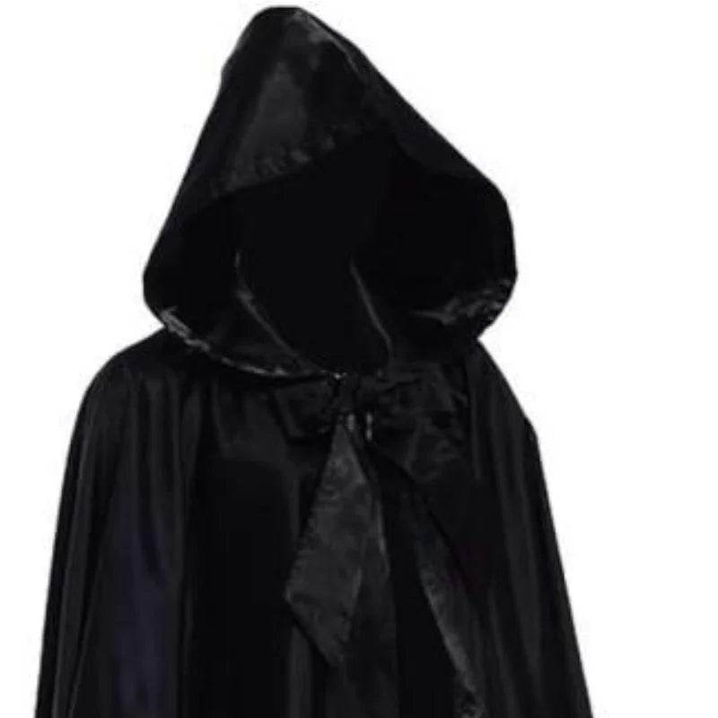 Premium Vampire Robe Hooded Long Cloak Adult Cosplay - ToylandEU