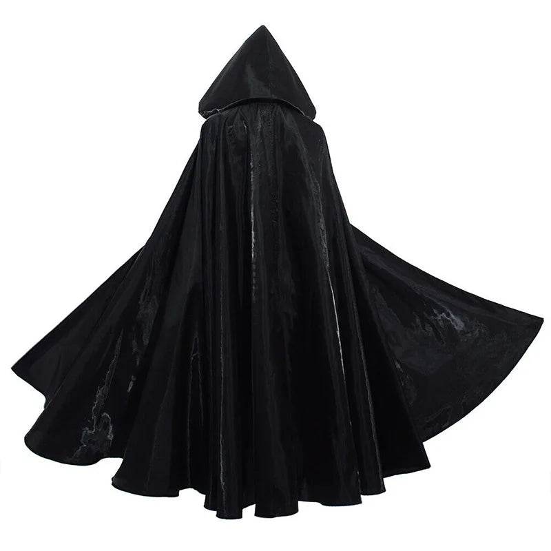 Premium Vampire Robe Hooded Long Cloak Adult Cosplay - ToylandEU