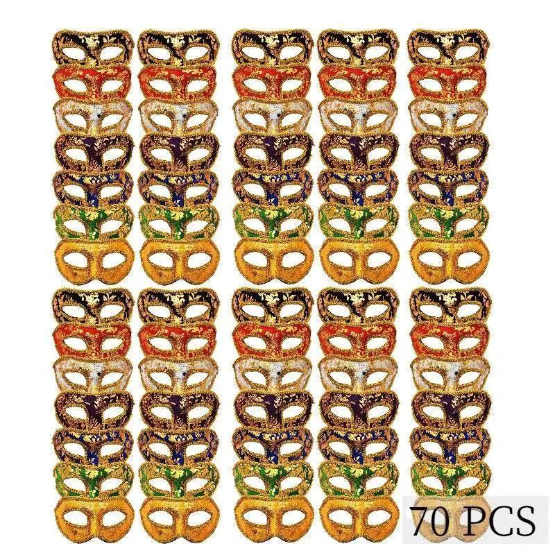  Premium Venetian Mask Seven Colors Half Face Toyland EU -  ToylandEU™