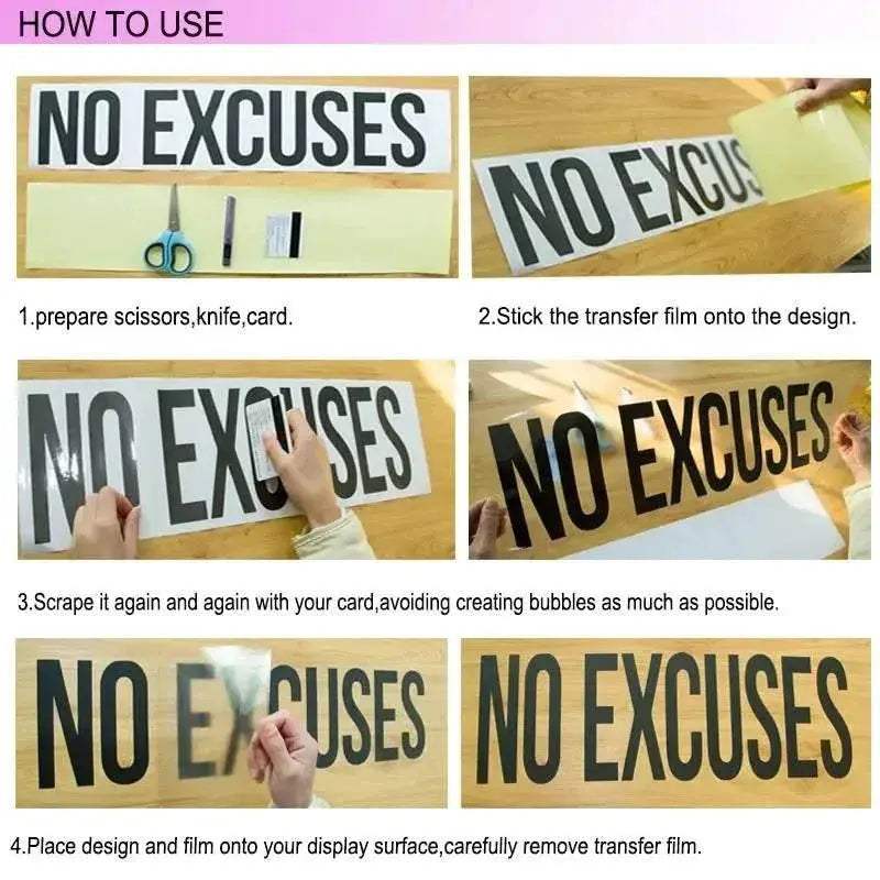  Waterproof Motivational Quote Wall Decal Toyland EU -  ToylandEU™