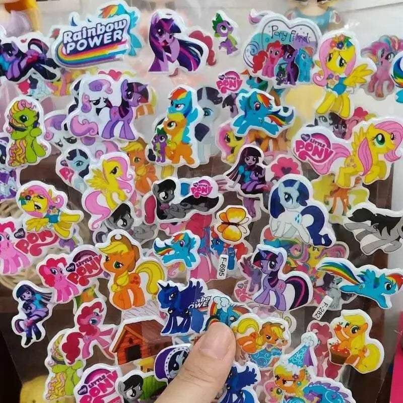  Magical Puffy Disney Pony Wall Decals 3D Toyland EU -  ToylandEU™
