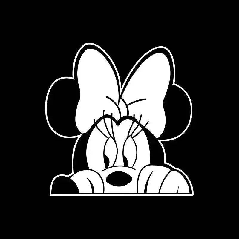 Premium Wall Decals Mickey Minnie Cartoon Removable Bedroom - ToylandEU
