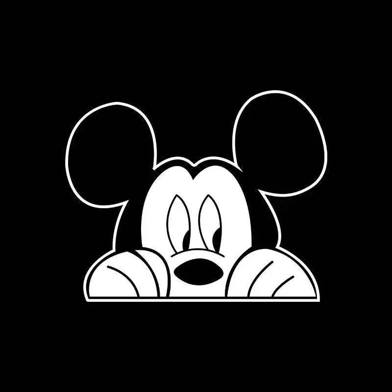 Premium Wall Decals Mickey Minnie Cartoon Removable Bedroom - ToylandEU