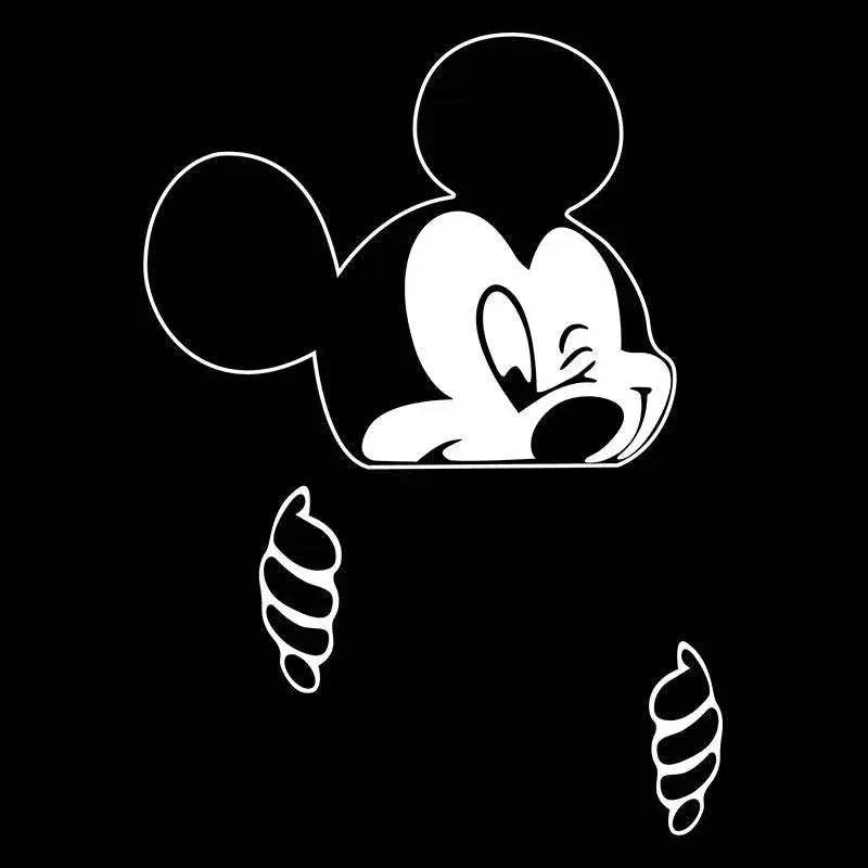 Premium Wall Decals Mickey Minnie Cartoon Removable Bedroom - ToylandEU