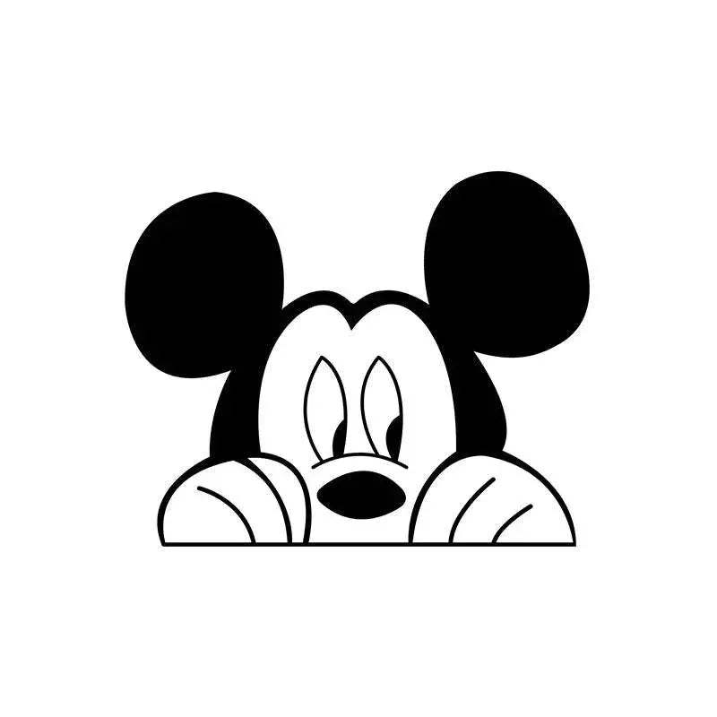 Premium Wall Decals Mickey Minnie Cartoon Removable Bedroom - ToylandEU