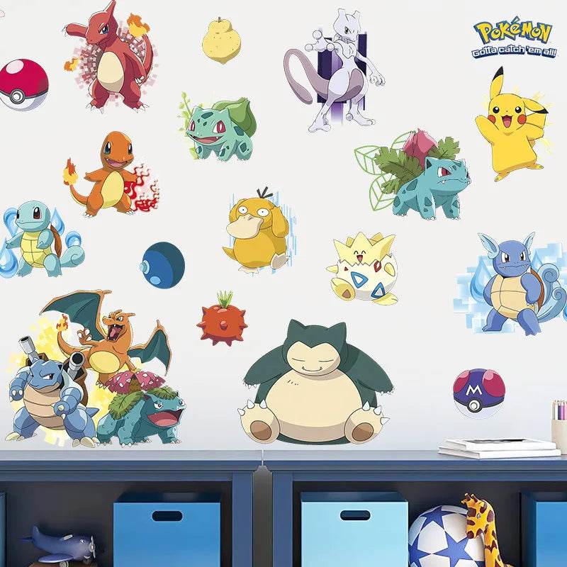 Premium Wall Sticker Pikachu DIY For Kids Room Decor - ToylandEU