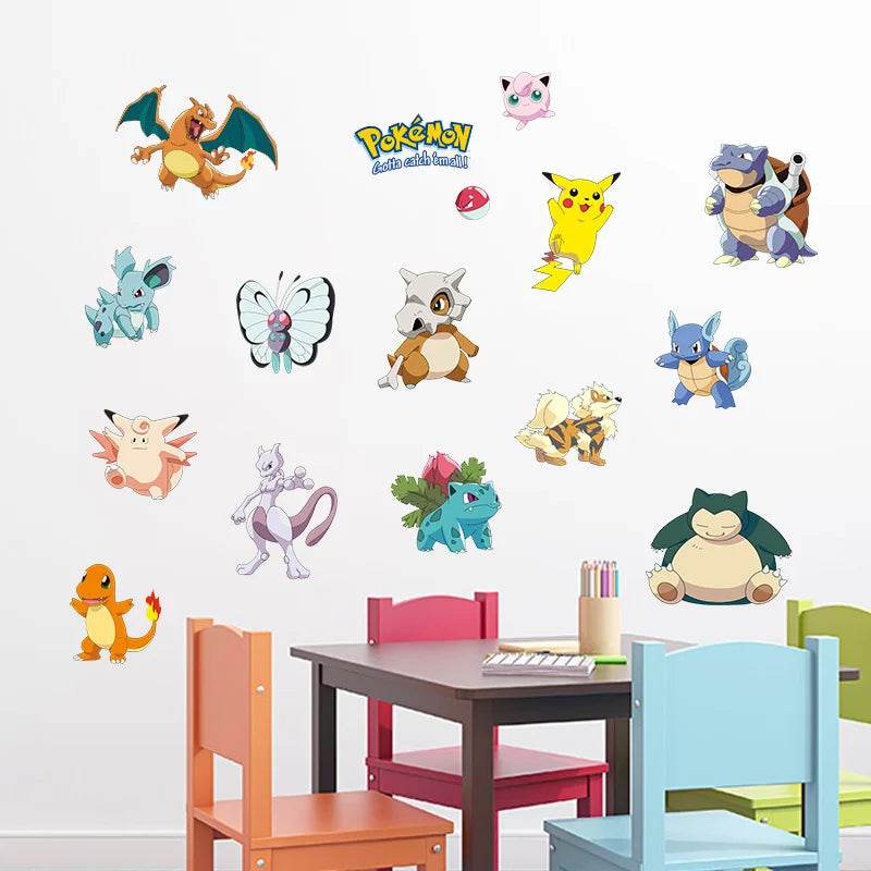 Premium Wall Sticker Pikachu DIY For Kids Room Decor - ToylandEU