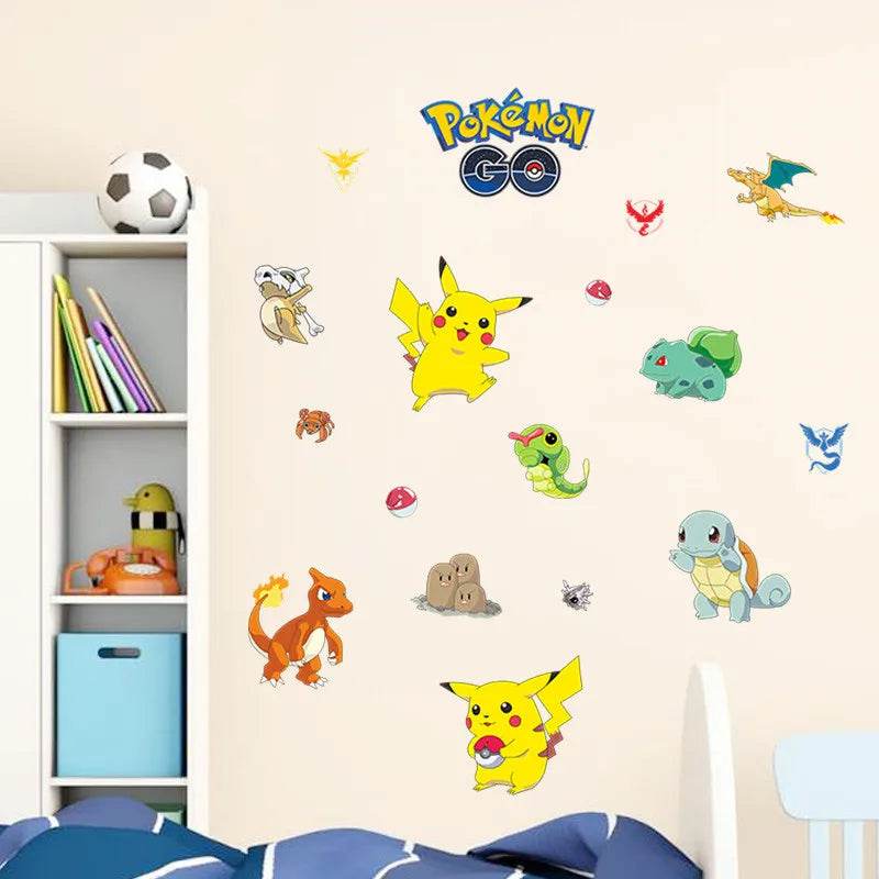 Premium Wall Sticker Pikachu DIY For Kids Room Decor - ToylandEU