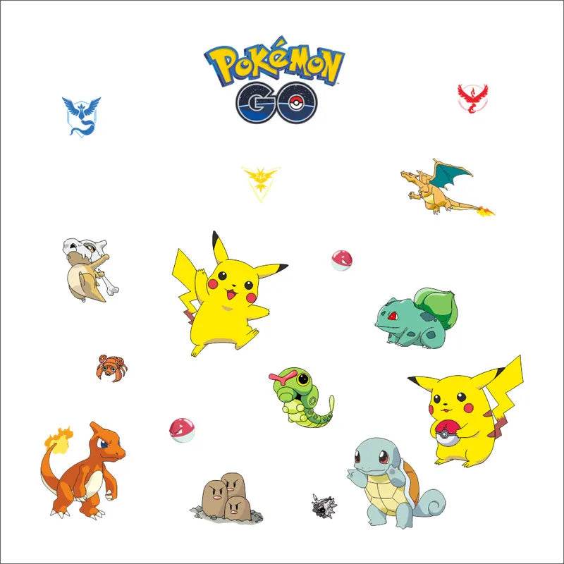 Premium Wall Sticker Pikachu DIY For Kids Room Decor - ToylandEU