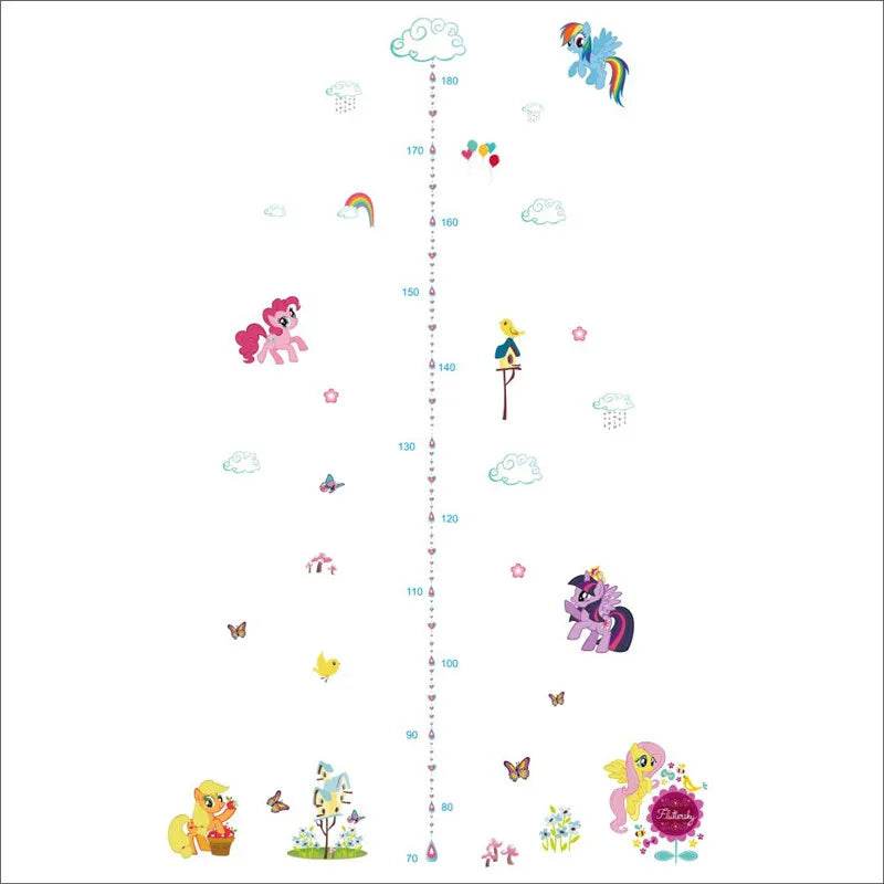 Premium Wall Stickers Cartoon Pony For Kids Room Decor - ToylandEU