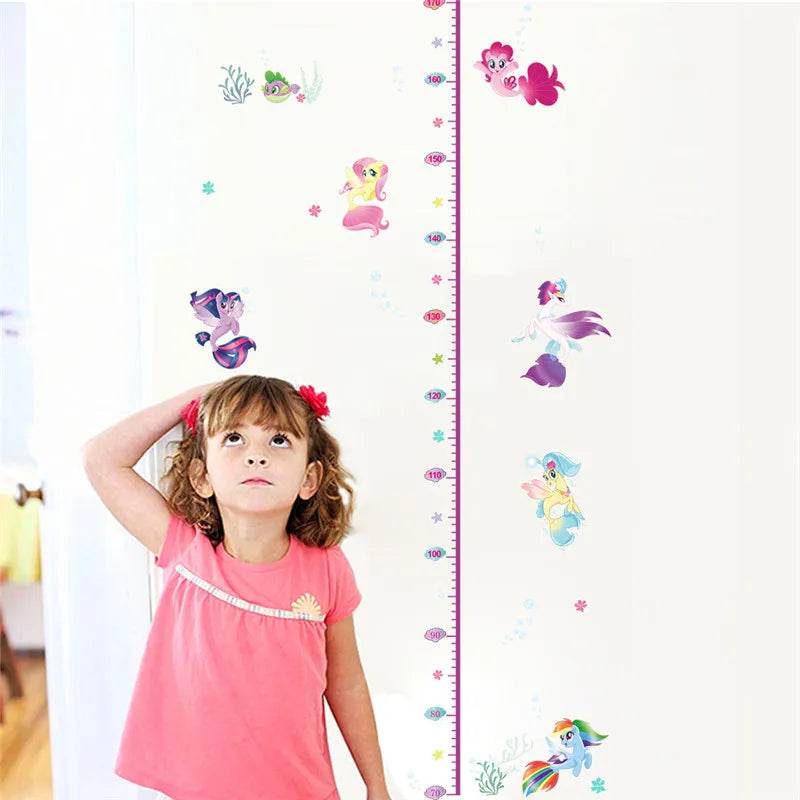 Premium Wall Stickers Cartoon Pony For Kids Room Decor - ToylandEU